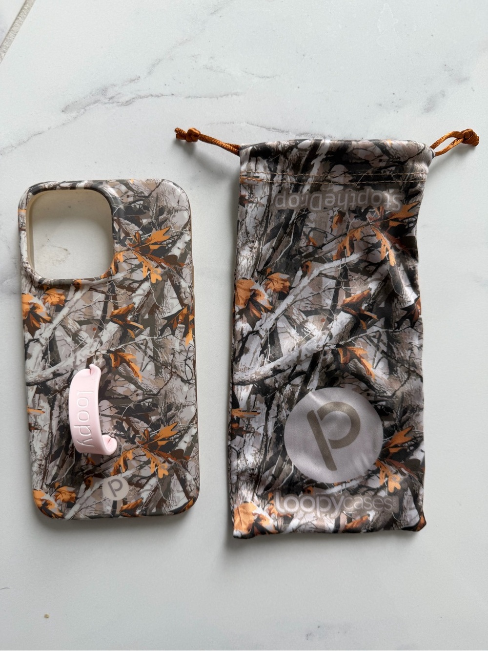 Loopy Case Camo IPhone 14 Pro Max Case- EUC